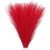 PATIKIL Pampa Decor 17,7 pollici, 50pcs Pampa Artificiale All'ingrosso Soffice Erba Finta per Casa Boho Vasi Matrimoni Pareti Pavimento, Rosso