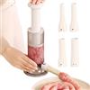 Generico Kit Per Salsicce - Strumento Per Riempire Manualmente La Carne, Di Imbuto Per Farcire A Mano | Durevole Corpo In PC PP 24,5x11 Cm Con Connettori Per Tubi Presa Facile Per Di