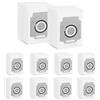 LWMTT 10 Sacchetti Aspirapolvere Compatibili con iRobot Roomba i7 i7+ i7 Plus S9 S9+ i3 i3+ i4 i4+ i6 i6+ i8 i8+,Borsa per la Polvere di Ricambio per Roomba, grande capacità, accessori per aspirapolvere