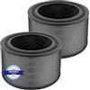 BRUVISH (2 pezzi) FY3200 Filtro HEPA di ricambio compatibile con Philips serie 3200 AC3210, AC3220 e AC3221, filtro H13 True Hepa, filtro 3 in 1, HEPA NanoProtect + carbone attivo (FY3200/30)