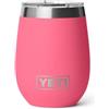 YETI Rambler Wine Tumbler con rivestimento in ceramica DuraSip, rosa tropicale, 10 oz (295 ml)