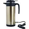Baceyong 12v/24v 1200 ml in acciaio inossidabile auto elettrica bollitore elettrico, tazza di riscaldamento thermos di viaggio portatile, cucina per il caffè da tè al latte da tè, oro