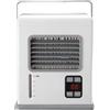 QLECXZI Mini raffrescatore d'aria silenzioso per spazio personale, ventilatore per condizionatore d'aria regolabile, piccole stanze, ventilatore per