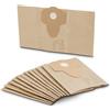 AromeLivii 12x Sacchetti per Parkside PNTS 1300 1250 PWD 20 - Sacchi 20L Carta 2 Strati per Bidone Aspiratutto - Filtro Resistente con Chiusura Igienica