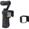 Generic Paraluce per obiettivo dello schermo per Insta360 Luna Ultra Camera Anti-Glare Copertura Parasole per Outdoor Shooting Camera Screen Light Shield Accessori