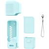 Kaeltsyn Durability - Skin antiscivolo in silicone per Pocket 4 All Port accessibile e copriobiettivo Action Camera Defender
