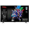 TCL - Serie C69K Smart TV QD-MiniLED 4K 55' 55C69K, 144Hz, audio Onkyo 2.1, Dolby Vision IQ & Atmos, Google TV