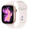 Apple - Watch Series 11 GPS 42mm Cassa Alluminio Oro Rosa con Band Rosa Fard - S /M - SPEDIZIONE GRATUITA