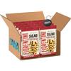 CAIYA Fiorentini Si&No Mini Gallette Triangolari di Mais Pizzico di Sale e Ricoperte con Cioccolato Fondente no Fritti (Senza Glutine - Gluten Free) 80g [CAIYA® BOX da 8 Confezioni]