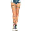 Leg Avenue lame giarrettiera a gambale, arcobaleno