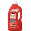Omino Bianco - Detersivo Lavatrice Liquido Scioglimacchie 2in1, 50 Lavaggi, Rimuove Macchie Difficili, Rispetta Bianchi e Colorati, 2000 ml