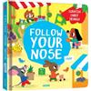 Emma Martinez Follow Your Nose, Fruit (A Scratch-and-Sniff Bo (Libro di cartone)