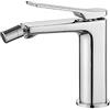 Ibergrif M15004B Rubinetto Miscelatore Bagno Monocomando per Bidet in ottone, miscelatore per lavabo, Cromo