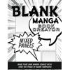 Kyle Craig Publishing The Blank Manga Book Creator: Mixed Panels: Make Your Own Manga Comics with over 100 Pages of Blank Comic Strip Templates