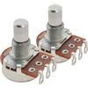 Musiclily Alpha A500K Mini Potenziometro Metrico Solid Short Shaft 6,5mm Audio Taper Pot per Chitarra Elettrica Basso (Set di 10)