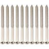 Musiclily Ultra 2,6x35 mm Viti Pickup Acciaio Inossidabile Nickel 10 Pezzi