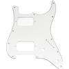 Musiclily Pro 11 Fori ST HH Battipenna 2 Humbucker 3 strati Bianco