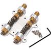 Musiclily Pro Doppio Tremolo Stopper Stabilizzatore in Ottone per Ponti Tremolo Chitarra Elettrica Floyd Rose e Altri Ponte Flottante