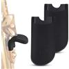 Agatige Cuscinetti per Sassofono, 2 Pezzi Poggiapolsi per Sassofono Riposare delle Dita Resto di Pollice Protettore di Riposo Pollice in Gomma Accessori per Oboe Sax Tenore Soprano Contralto