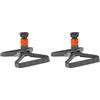 Gardena Irrigatore circolare Comfort Vario: Nebulizzatore per irrigazione uniforme, per superfici sino a 225 m², stabile base in plastica (1948-20) (Confezione da 2)