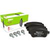 Valeo Set di 4 Pastiglie Freno Expert 302101A, Asse Posteriore