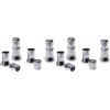 Simoni Racing CAPS3/X Kit 4 Cappucci Valvola Chrome Universali, per pneumatici, Colore Cromo (Confezione da 2)