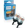 Philips Ultinon Pro7000 LED lampadina di segnalazione per auto, WY21/5W, Ambra, 12V/24V, Versione attuale