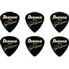 Ibanez B1000PG-BK - Plettri autografati Paul Gilbert, 6 pz, colore: Nero