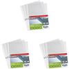 Favorit Buste Perforate, Lucide, Alto Spessore, 22 x 30 cm, 50 Pezzi, Trasparenti (Confezione da 3)