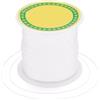Craftdady- Cordoncino in nylon intrecciato per perline da 0,5 mm, per nodi cinesi, macramè, braccialetti fai da te, collane e gioielli, da 137 metri, colore: bianco