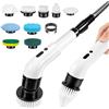 Oskuglin Spazzola Pulente 9-in-1, 450 giri/min, IPX7 & Telescopica