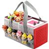 Chingcoo Set di custodia per bambini per giochi acustici, lettore audio e accessori, custodia da viaggio e protezione per giocattoli musicali (rosso)
