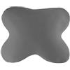 Edda Lux Federa adatta per Acamar cuscino, 55 x 47 cm, a forma di farfalla, fodera in morbido jersey 100% cotone per cuscino ergonomico, Ardesia