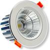 GASIASHOP SRL UNIVERSO P-90-3C FARETTO DA INCASSO ORIENTABILE COB LED 12W CON SWITCH CCT PER SELEZIONE LUCE 3000K/4000K/6500K