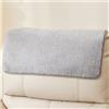 ILiemao Fodera per Poggiatesta Copri Braccioli Divano Pelle Copribraccioli per Poltrona Relax Rimovibili 1 Posto 2 3 Posti Natalizi Universali Copripoltrona Reclinabile(Grigio,Headrest 1pc)