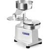 Royal Catering Pressa per Hamburger Professionale Stampo per Hamburger RCHM-130 (Diametro: 13 cm, Acciaio Inox, incl. 500 Fogli Separatori)