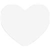 Haveratio Specchio a Forma di Cuore Adesivo Murale Decorativo 3D PVC 29x30cm/11.41x11.81pollici per Camera da Letto