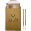 SALVIA | Bastoncini Palo Santo con Copale 10 Pezzi 65g | Incenso Naturale | Profumo Resinoso per Meditazione | Atmosfera Casa