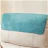 ILiemao Fodera per Poggiatesta Copri Braccioli Divano Pelle Copribraccioli per Poltrona Relax Rimovibili 1 Posto 2 3 Posti Natalizi Universali Copripoltrona Reclinabile(Acqua Blu,Headrest 1pc)