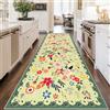 Baowhimg Tappeto Corridoio Lungo 40 x 120 cm Tappeti Runner Cucina Antiscivolo Lavabile Tappeto Ingresso Interno Tappeti Stretti Lavabile in Lavatrice Tappetino per Camera da Letto Soggiorno Porta Bagno