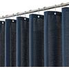 meioro Tenda da Doccia Blu Marino, Tenda Impermeabile e Resistente alla Muffa Della Doccia Waffle con 12 Ganci, 180 x 180 cm Tenda per Doccia di Lusso in Tessuto Pesante per il Bagno