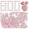 Hexizexi 800 cristalli di ghiaccio finti in acrilico rosa, gemme di ghiaccio in acrilico, per vasi, feste, decorazioni da scrivania, artigianato