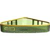 Tomotato Caddy Doccia, Bagno Senza Trapano Doccia Scaffale di Stoccaggio Rack Cesto Organizzatore Montato a Parete per La Cucina Bagno(Triangle-Verde)