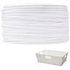Generic Kit di riparazione in rattan, protezione UV impermeabile, 30,5 m, strisce di per sedie, kit di riparazione in , flessibile e facile tessitura, ideale per terrazze, giardini e progetti fai
