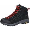 Brütting Wanderstiefel Mount Sellery Herren, Schwarz Rot, 46EU
