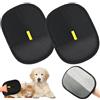 Pipihome Guanto Rimuovi Peli Animali, 2 Pezzi Guanto Peli Gatto, Pet Hair Remover Glove, Guanto Spazzola per Cani Gatti, Guanti per La Cura del Pelo Riutilizzabili per Tappeti, Divani, Vestiti (A)