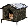 Generico Cuccia Termoisolata per Gatti - Cuccia per da Esterno Coibentata con Isolamento Termico, Rifugio Invernale per Gatti da Esterno su Terrazza Giardino da Campeggio | Ricovero per animali domestici