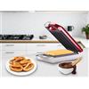 BEPER BT.600Y Macchina per churros 800w, Cuoce 4 churros,Piastra Alluminio antiaderente, Impugnatura termoisolante