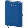pubblimania Agenda Giornaliera 2027 Professionale A5 Blu Royal, 336 Pagine, Multilingue con Chiusura Elastico, Portapenne e Segnalibro, Diario Planning per Casa, e Lavoro (Blu Royal con Elastico)