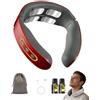Generic Neuroneck Pro, Neuroneck Pro La Soluzione 11-in-1 Dotato Di 6 Modalità Di Massaggio E Termoterapia E 16 Livelli Di Intensità Regolabili, è Ideale per Viaggi, Casa E Ufficio，Red